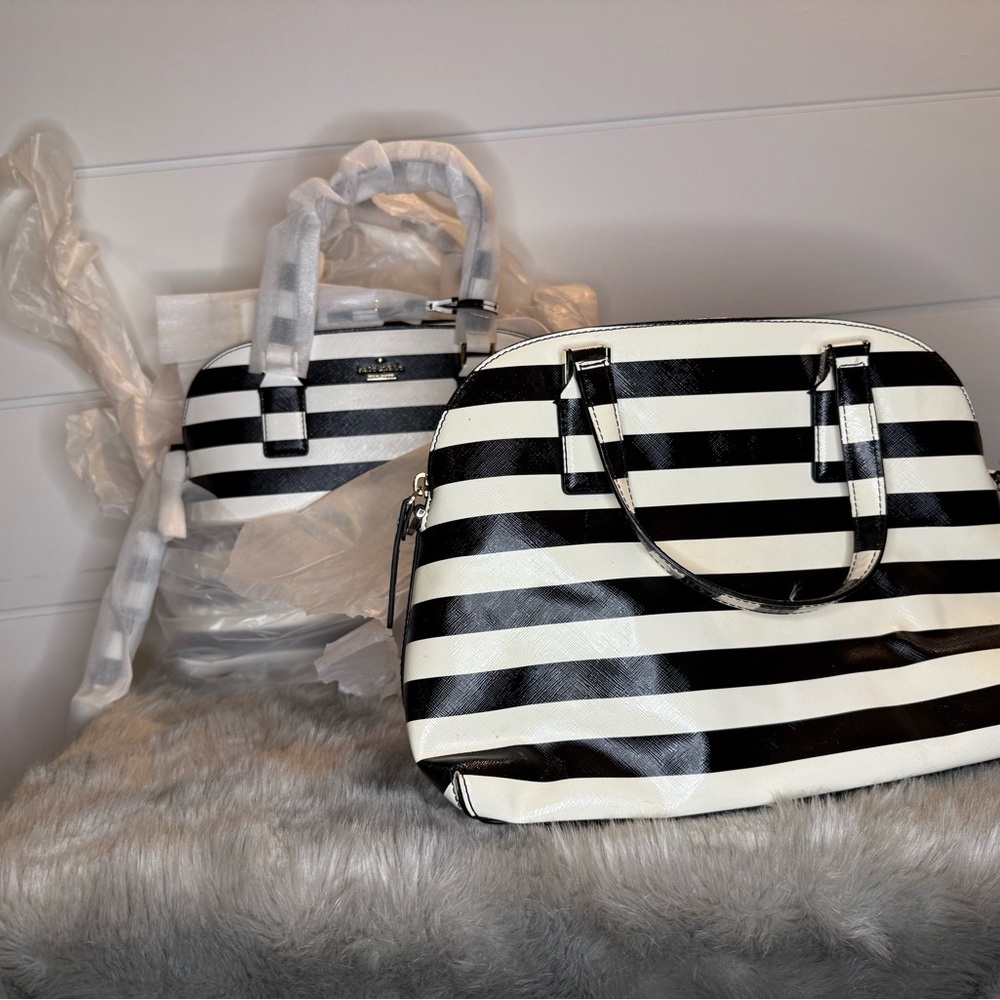 Kate Spade black and white purse!